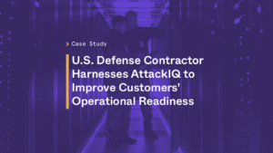 US Defense Contractor Harnesses AttackIQ to Improve Customers’ Operational Readiness Graphic