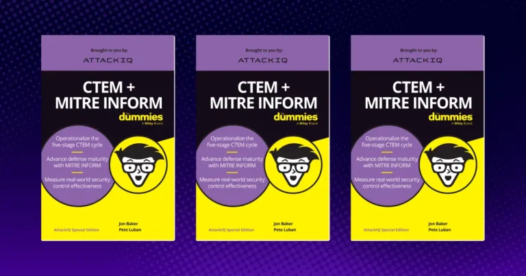 Finally, CTEM and MITRE INFORM Without the Jargon